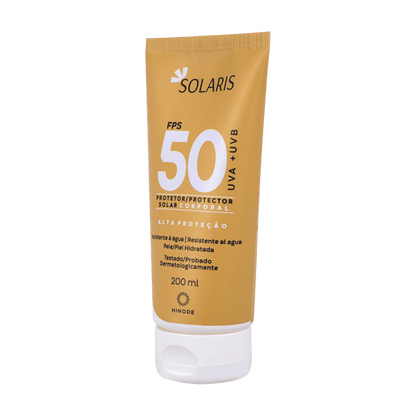 Protetor Solar Corporal Solaris UVA e UVB FPS 50 200ml